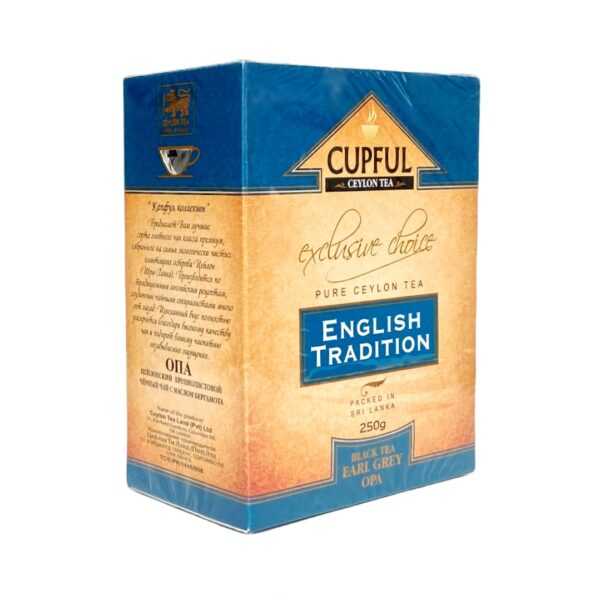 Cupful English Tradition Earl Grey 250
