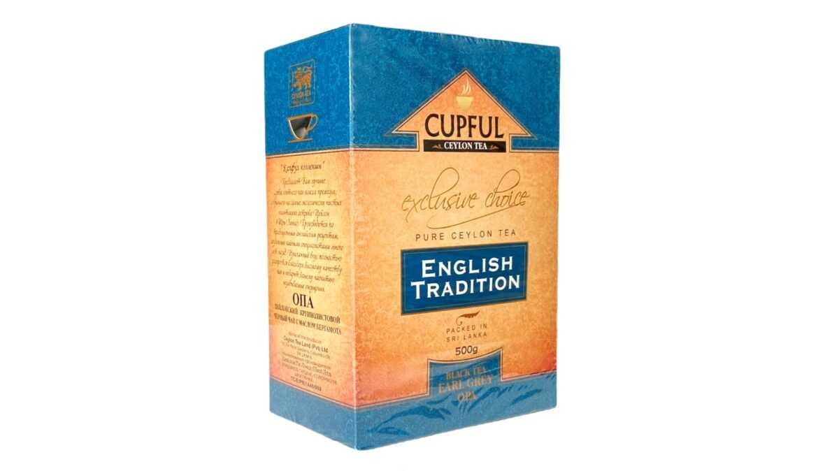 Cupful English Tradition Earl Grey 500