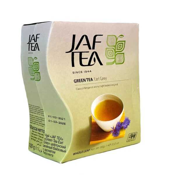Jaf Tea Green Earl Grey100
